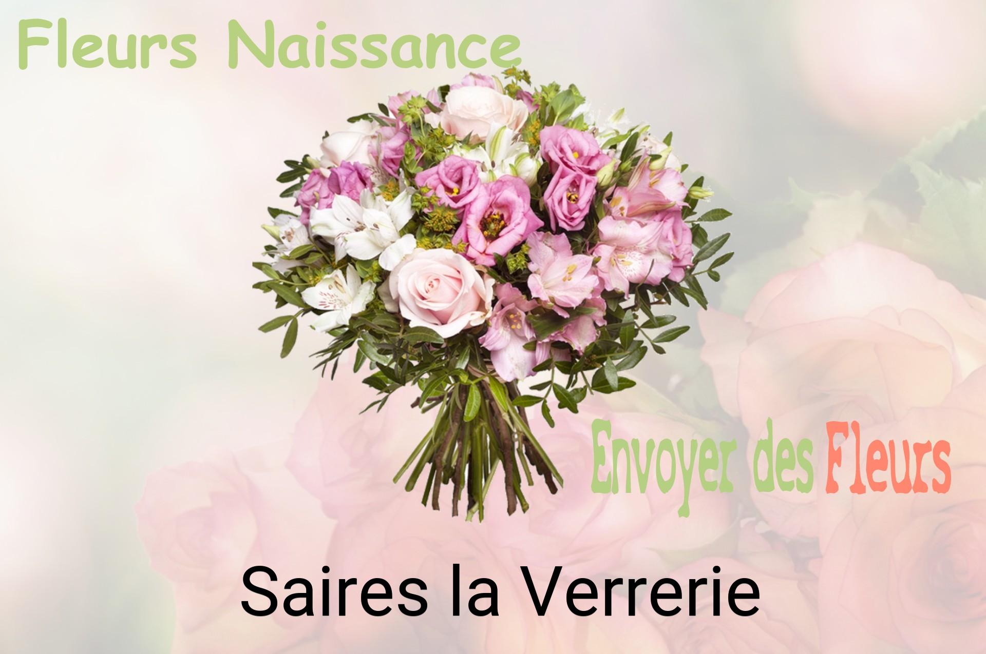 Bouquet de fleurs de naissance livré à Saires-la-Verrerie